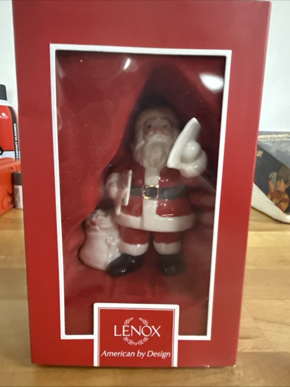 LENOX Santa Ornament- Letters for Santa Claus - New - Original Box